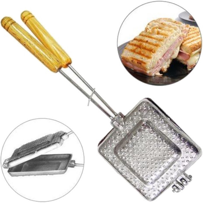 Sanduicheira Tostequeira Misto Quente Forma Aluminio Alta Qu