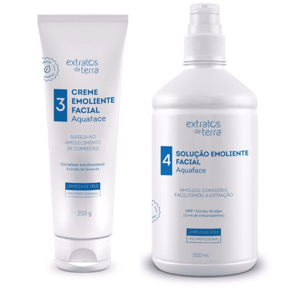 Quelist Face Lift Emulsion 30ml　２個セット Kit Creme Emoliente e Solução Emoliente Aquaface Extratos da Terra