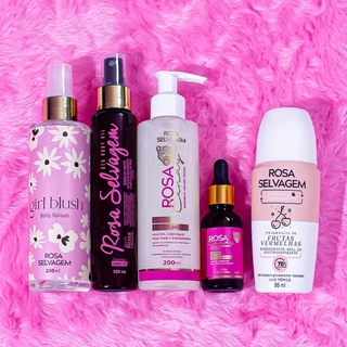 Rosa Selvagem - Kit autocuidado total em Oferta na Shopee