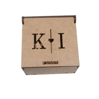 Lembrancinhas Personalizadas para Casamento Kit com 5 (10x10x5)