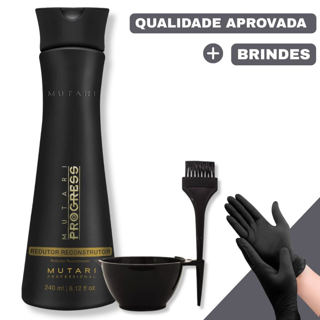 Escova Progressiva Mutari Selagem Sem Formol 240ml | Shopee Brasil