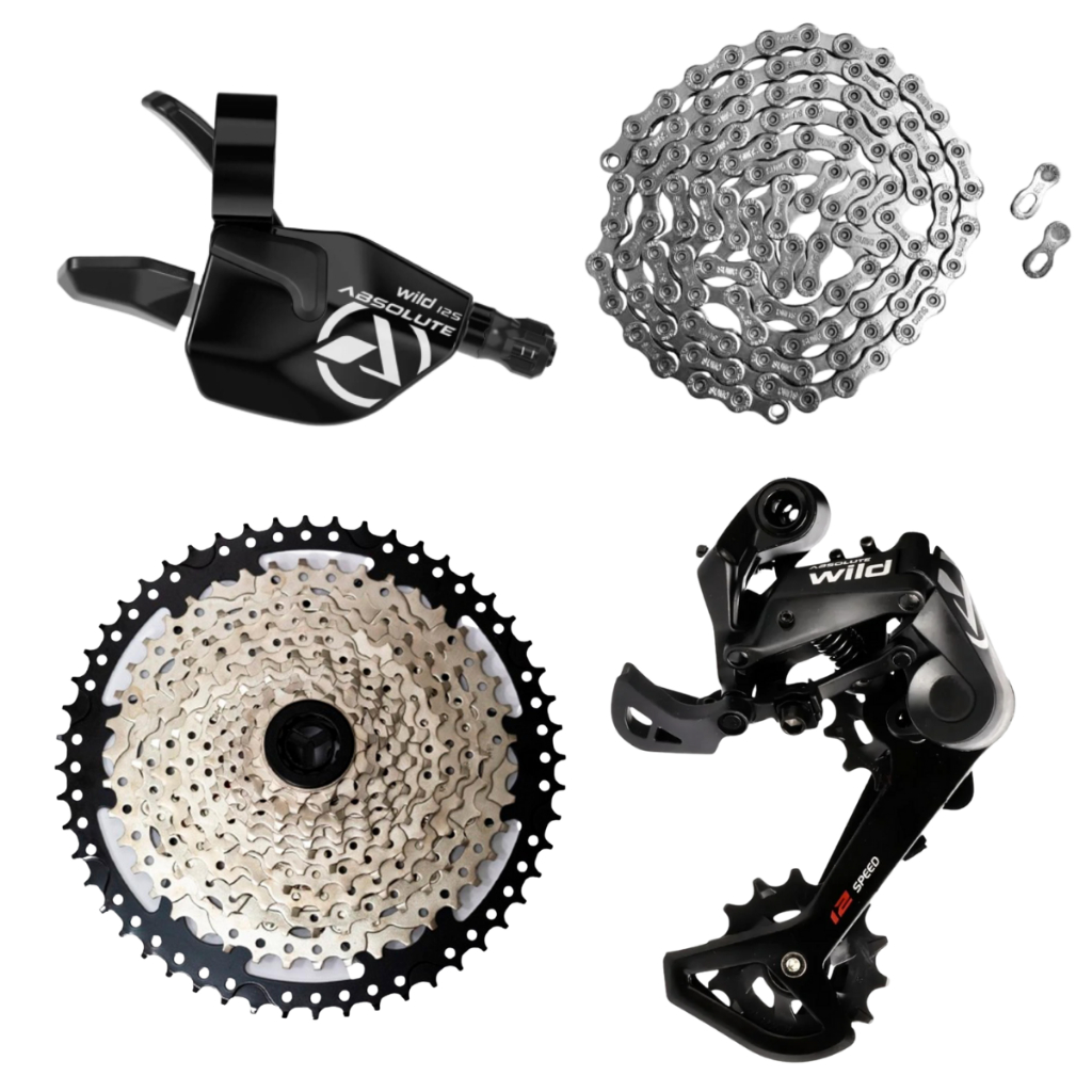 Kit Grupo Sunrace Absolute 12v Bike Mtb 1x12v Cassete 11x50
