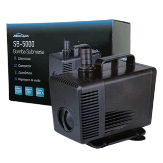 Bomba Submersa Oxigenação 5000l/h Eleva 5m Lagos Aquário