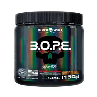 Pré Treino Bope Sabor 150g - Black Skull