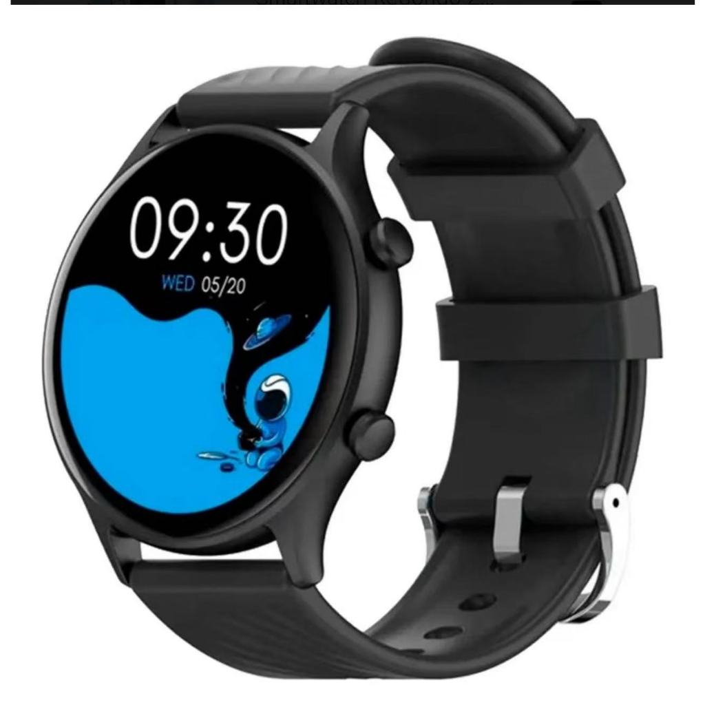 Smartwatch redondo relogio inteligente masculino feminina/prova da agua ...