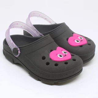 Sandália Babuche Infantil Kinder Coração Love Menina Leve Macil em Oferta na Shopee