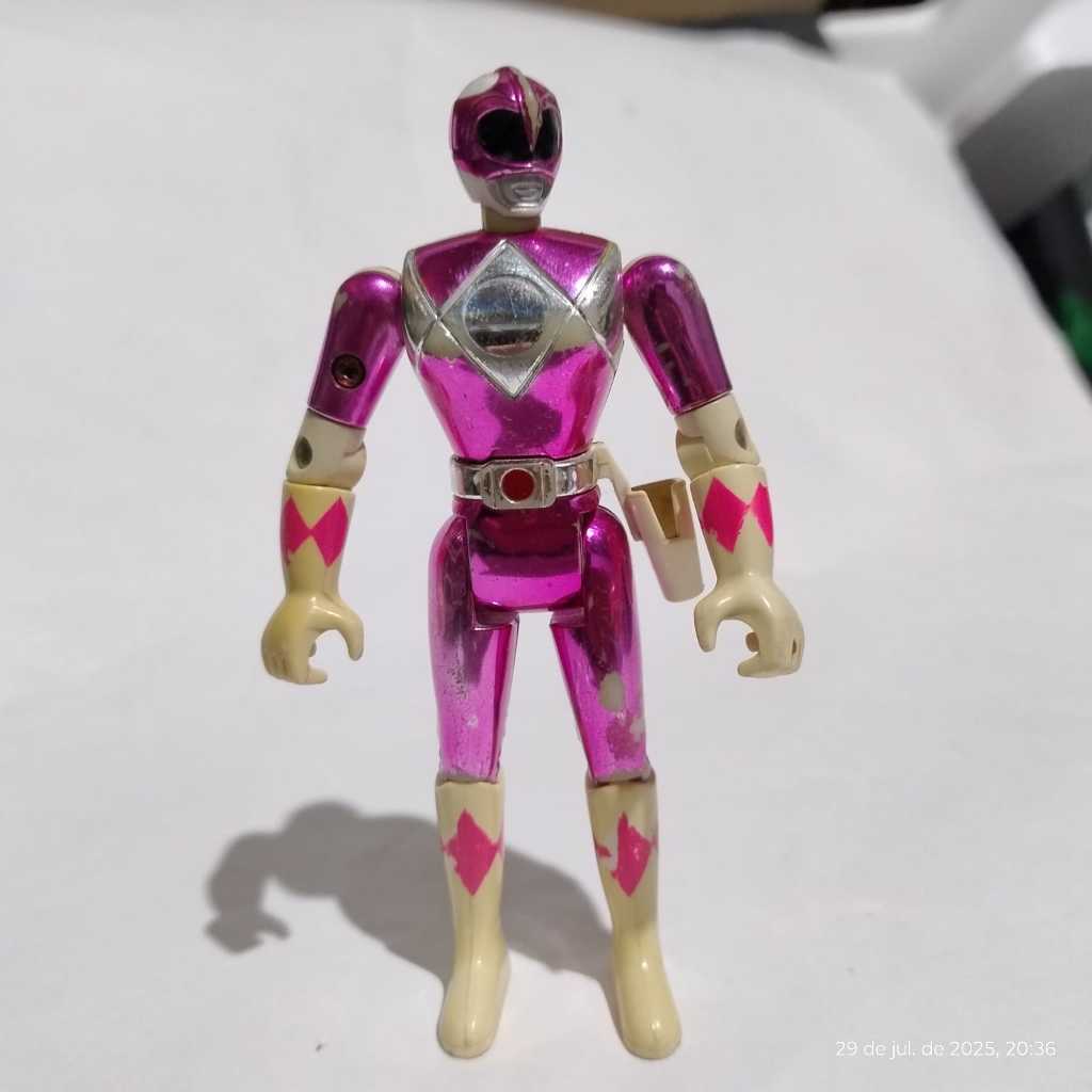 Power Rangers Rosa. | Shopee Brasil