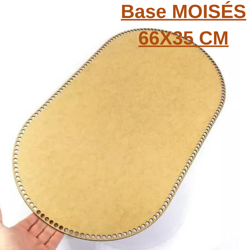 Base de Crochê Moisés 66cm x 35cm 6mm | Shopee Brasil