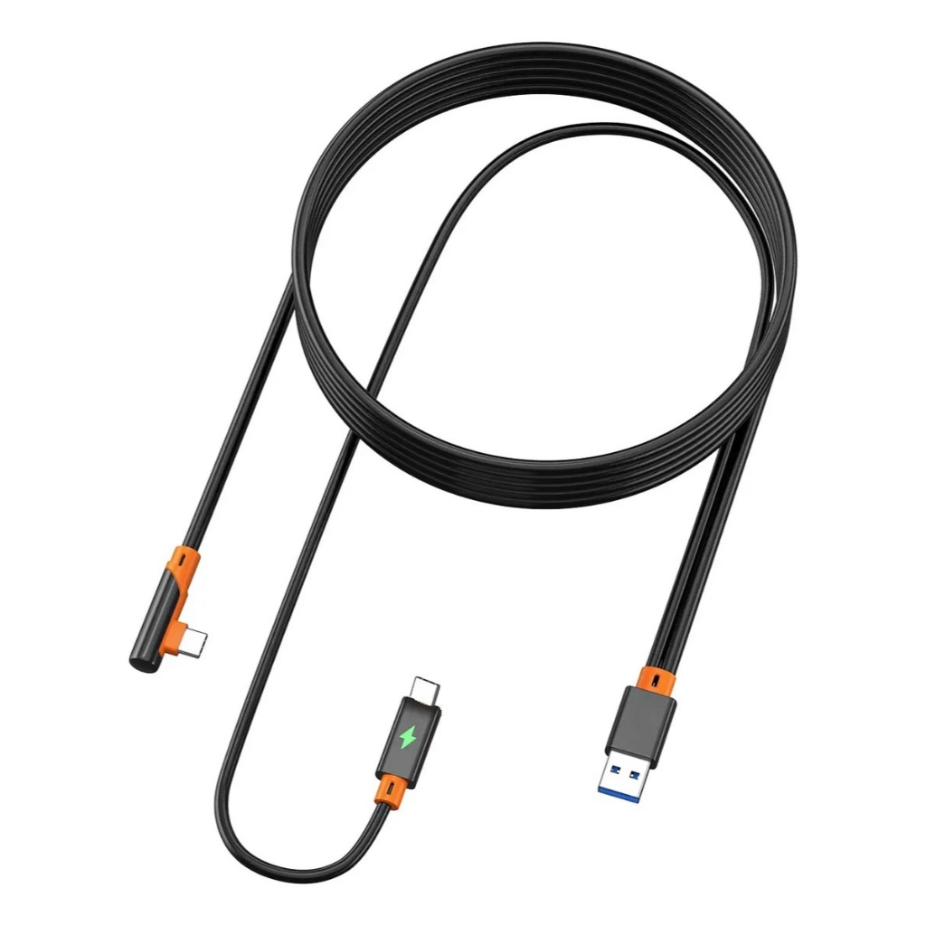 Cabo Link Usb-c Usb-a para Vr Oculus Quest 3 2, Pico 4 Camera