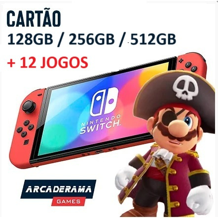 Console Nintendo Switch 32GB - Vermelho/Azul em Promoção na Shopee