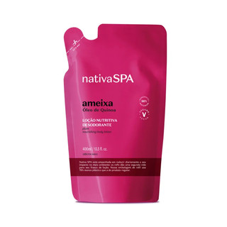 Refil Loção Desodorante Hidratante Corporal Nativa SPA Ameixa 400ml em Oferta na Shopee