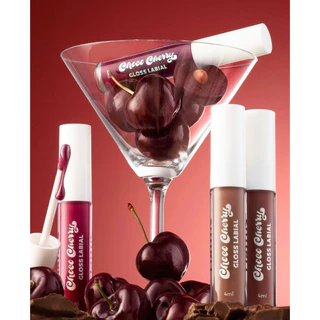 Kit Gloss Labial Choco Cherry | Monte Seu Kit