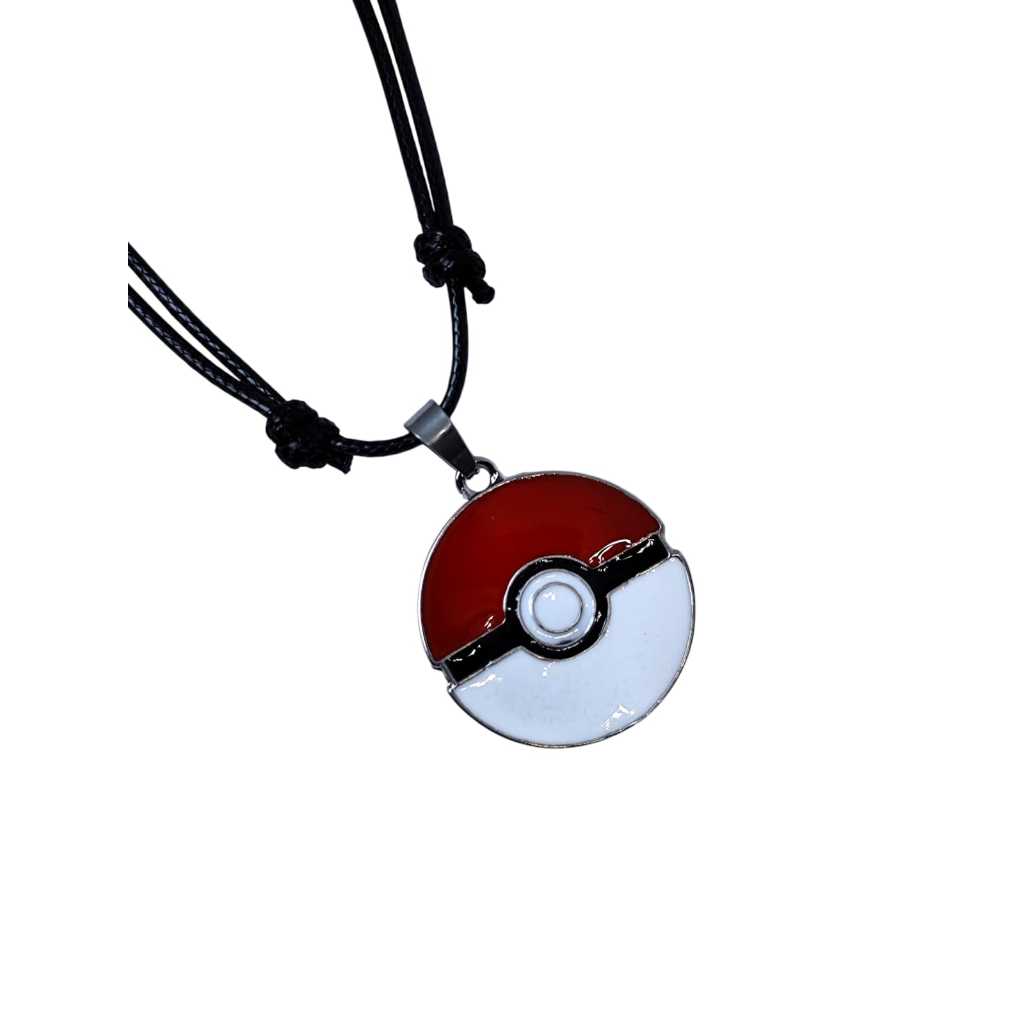 Colar Cordão Ajustável Pokébola Pokémon Presente | Shopee Brasil