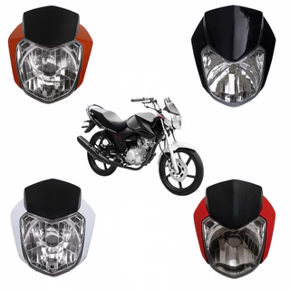 Frente Farol Para Factor 125 150 2016 a 2024 Bloco Carenagem Lateral E Superior Completo em Oferta na Shopee