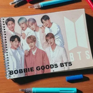 Livro de Colorir do BTS – Ideal para Presentear  caderno  Bts Idol Kpop Jk Run Goods 40 folhas com folha de acetato Jin em Oferta na Shopee