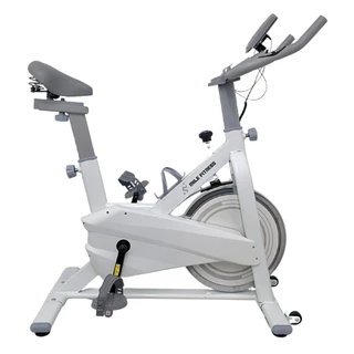 Bicicleta Ergométrica Mile Fitness Spinning 8Kg Branca em Oferta na Shopee
