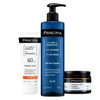 Principia Kit Completo Peles Sensíveis - FPS 60 em Oferta na Shopee