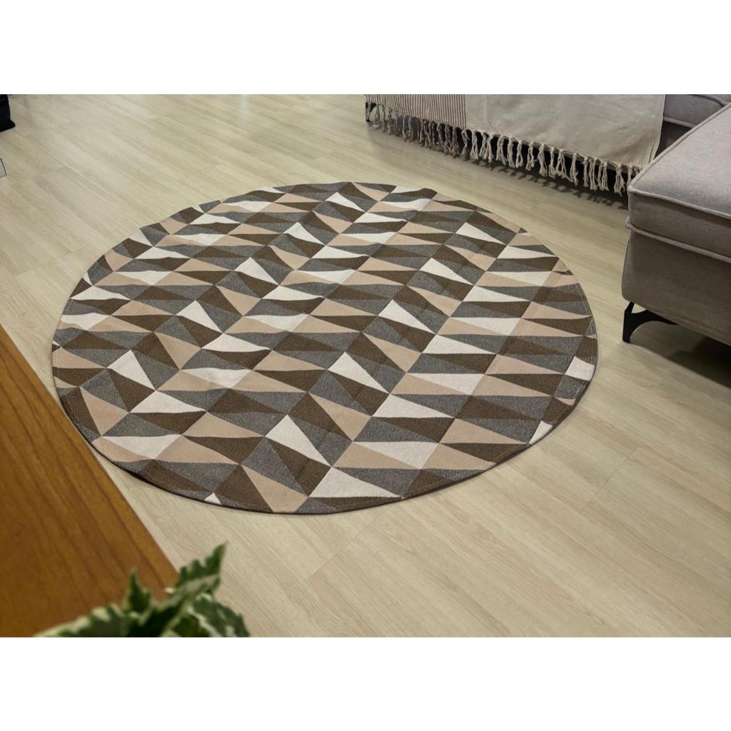 Tapete Redondo para sala ou quarto Antiderrapante. | Shopee Brasil