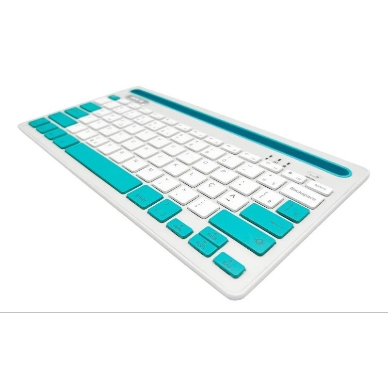 Teclado Bluetooth Oex Class Tc502 Qwerty Português Brasil Cor De ...