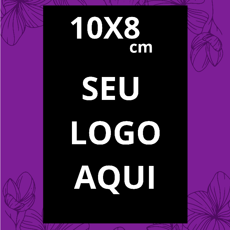 10x8 cm Adesivo Vinil Retangular PERSONALIZADO Impressão em Alta Definição horizontal e vertical 8x10