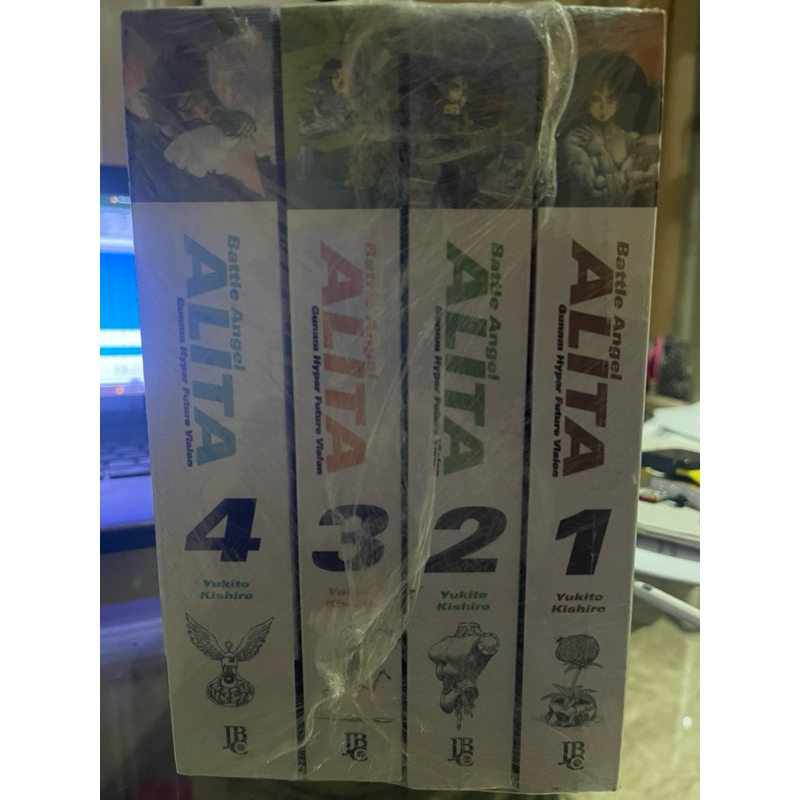 alita coleção edições 1 a 4 jbc