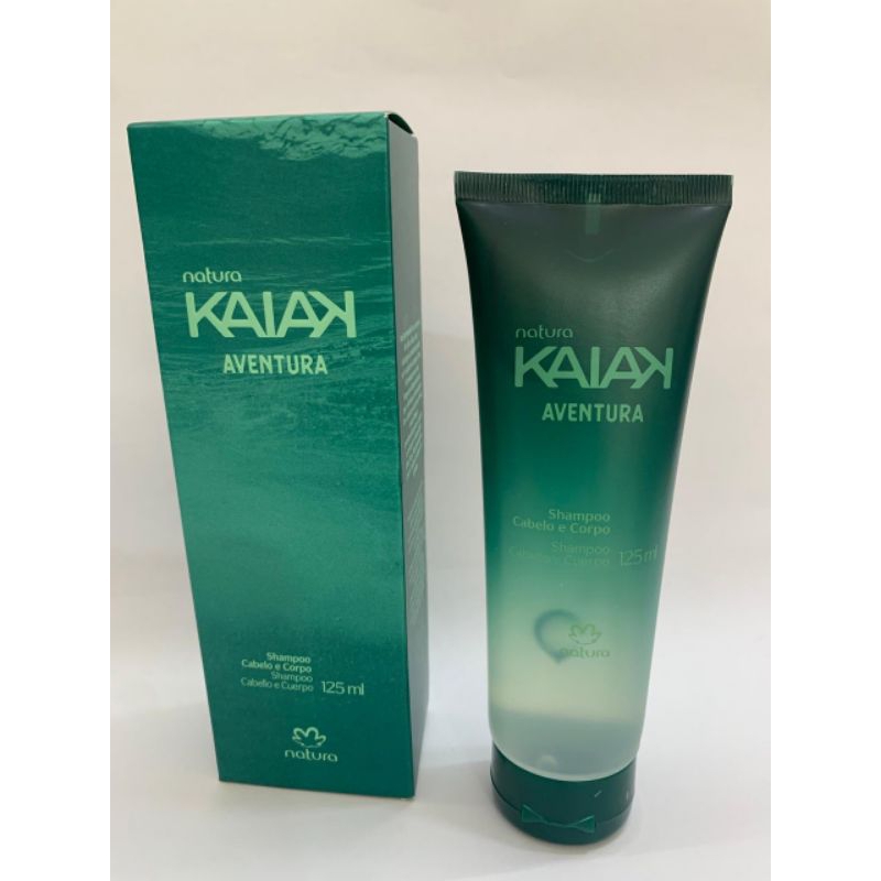 kaiak aventura Shampoo cabelo e corpo 125ml | Shopee Brasil