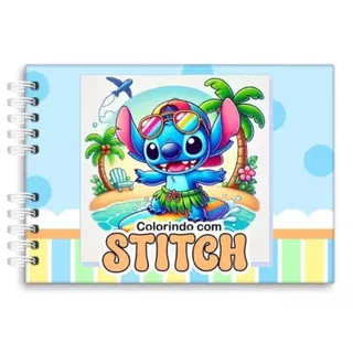 Livro de Colorir Bobbie Goods e Stitch Caderno de Desenho Pintura - OHF HOME em Oferta na Shopee