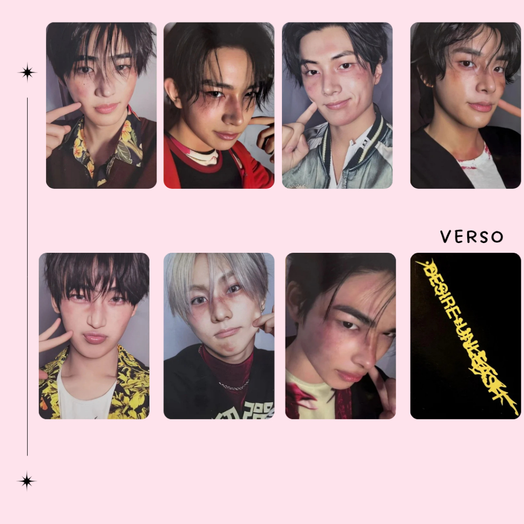 Photocards fanmade inspirado Desire unleash Enhypen | Shopee Brasil