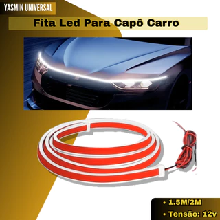 Fita Led Sequencial Universal Start Ghost Para Capô Carro 1.5M/2M em Oferta na Shopee