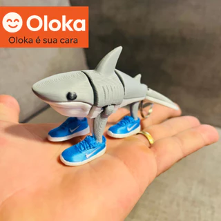 Tubarão Tralalero Tralala Boneco Articulado Memes