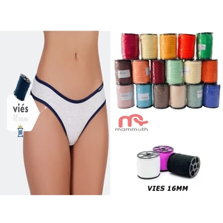 Viés de Calcinha Elásticos para Lingerie  15,5mm 16mm Rolo com 100 metros em Oferta na Shopee