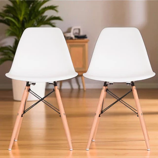 1 ou 2 Cadeiras Eames Luxo Alta Qualidade Para Cozinha, Sala ou Escritório