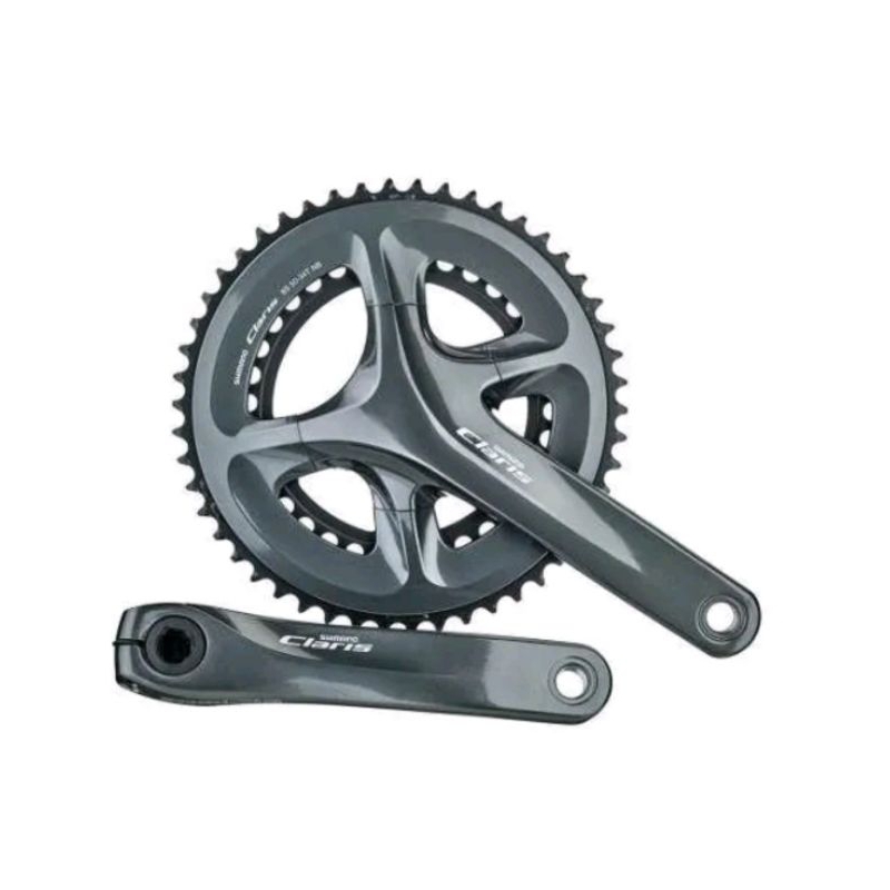 Pedivela shimano claris r2000 fc-r2000 integrado 175mm coroas 50/34d ...