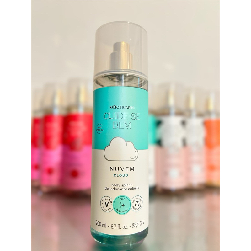 Body Splash Cuide-se Bem Nuvem ☁️ – O Boticário – 200ml | Shopee Brasil