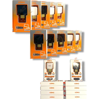 Kit 10-Kit 30 Carregadores Rápidos Lelong TPC V8/iOS 5.1A com 2 USB LE-258F