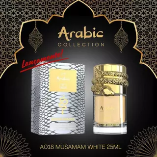 MINIATURA ARABE PERFUME ARABIC COLLECTION A018 MUSAMAM WHITE INTENSE 25ML ENVIO IMEDIATO em Oferta na Shopee