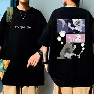 Camiseta Oversized Anime Piece Pirata Rei Kuma One Unissex 100% Algodão Tanjiro