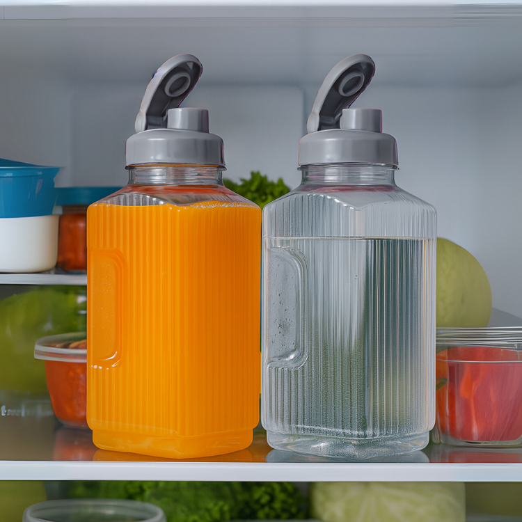 2 Garrafa de Água Suco para Geladeira Tampa com Trava Higiênica 1700ml ...