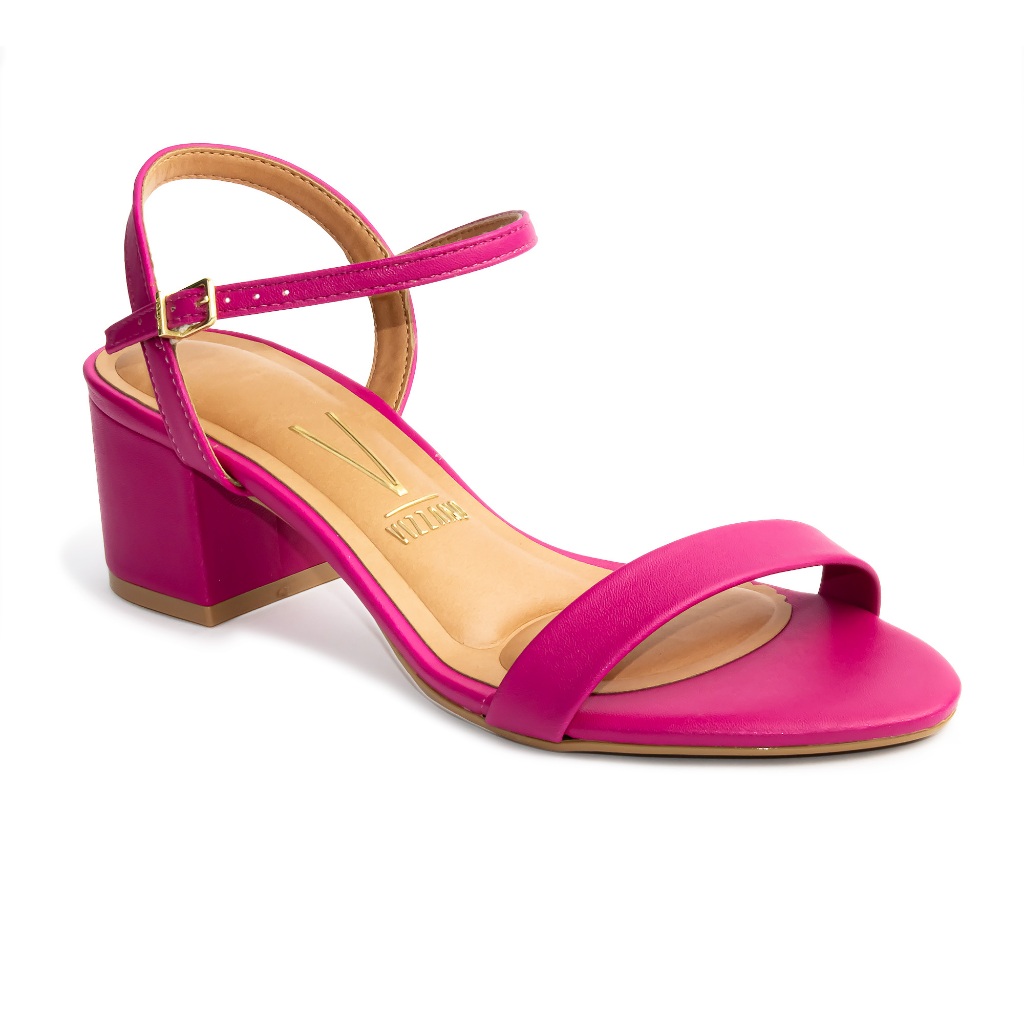 sandalia salto grosso roxa em Promoção na Shopee Brasil 2025