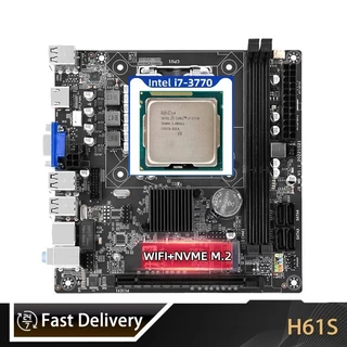 Kit Pc Gamer I7 3770 + Placa Mãe Nvme m2 Lga 1155 Dddr3