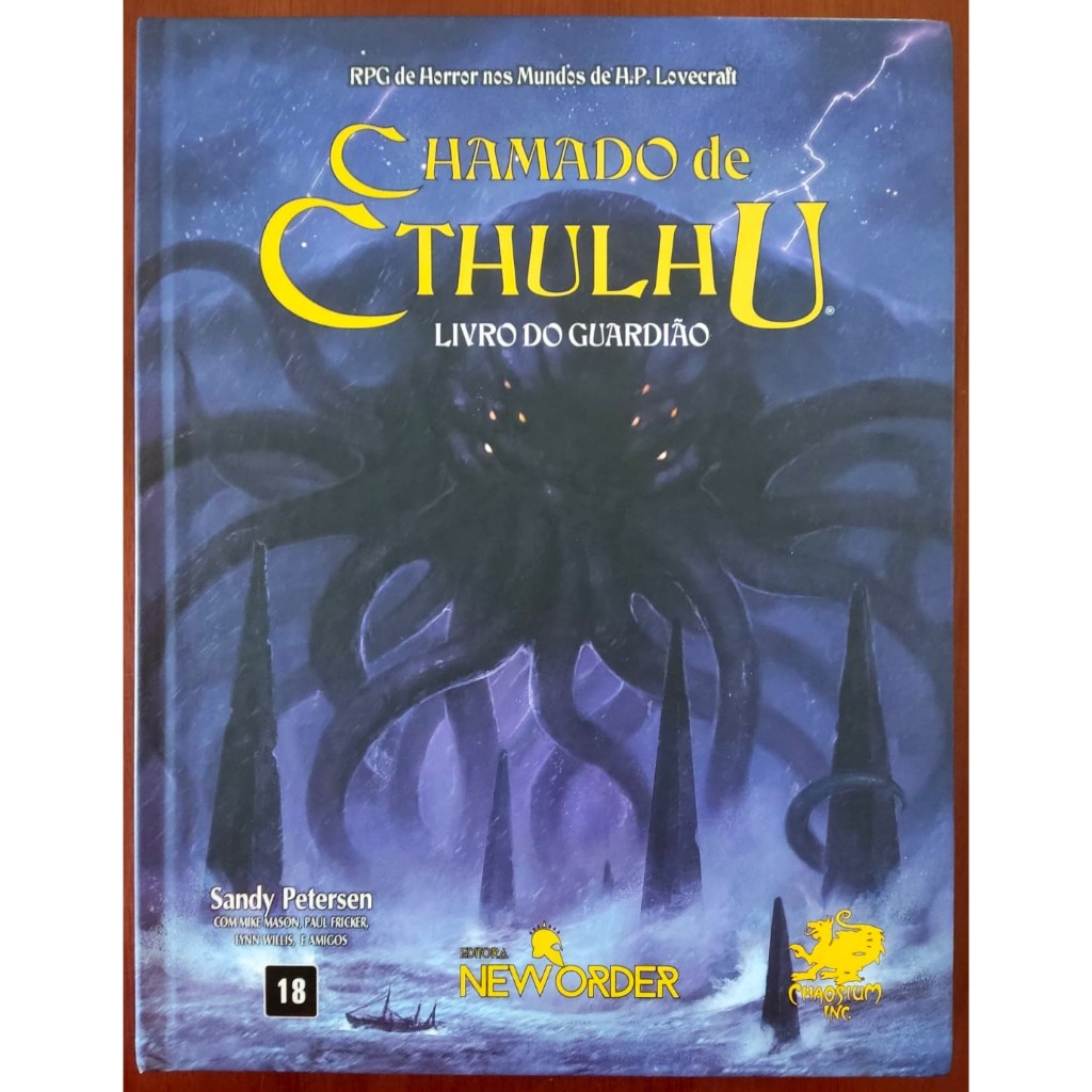 Chamado de Cthulhu - Livro do Guardião 7ª Edição - Rpg/d&amp;d | Shopee Brasil