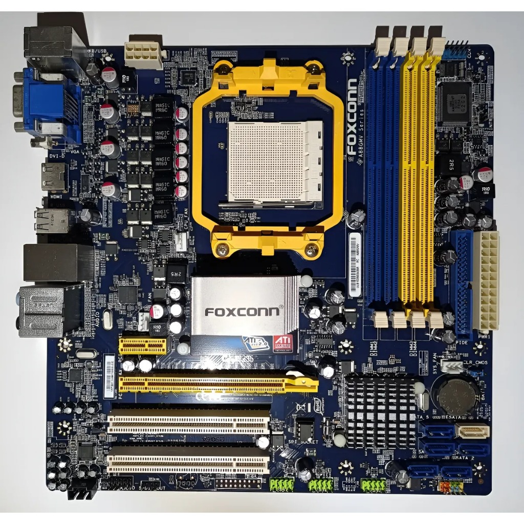 Placa Mãe Foxconn A88gmv Am3 / Processador Athlon Ii X3 | Shopee