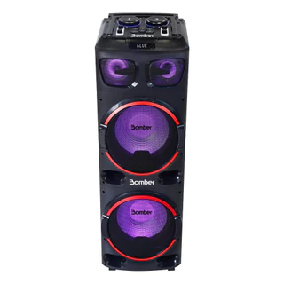 Caixa de Som Amplificada Torre Bomber Paredão 2300W em Oferta na Shopee