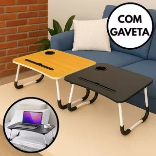 Mesinha para Notebook Dobrável Portátil - Cama - Home Office Estudo - Tablet