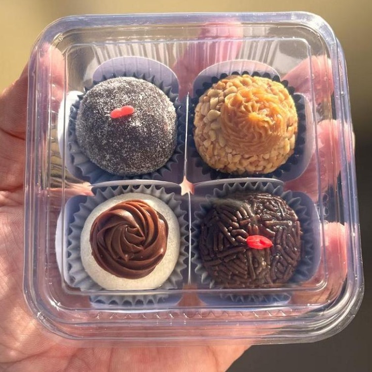 300~600 Unidades de Embalagem para Doces Brigadeiro Bolo de 