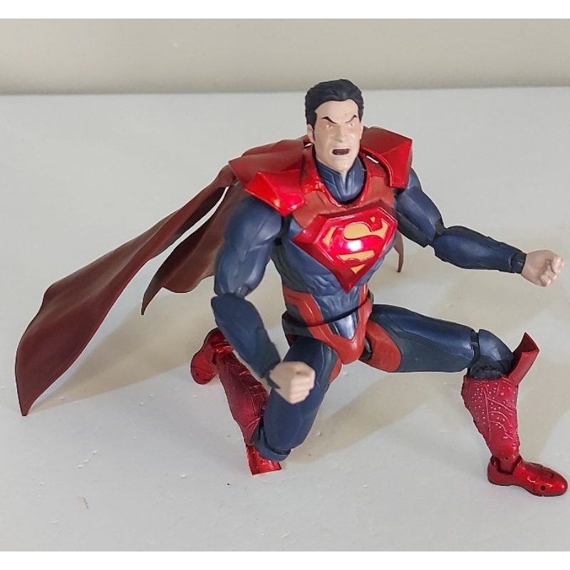 Action Figure Superman Injustice Sh Figuarts Bandai 16cm | Shopee