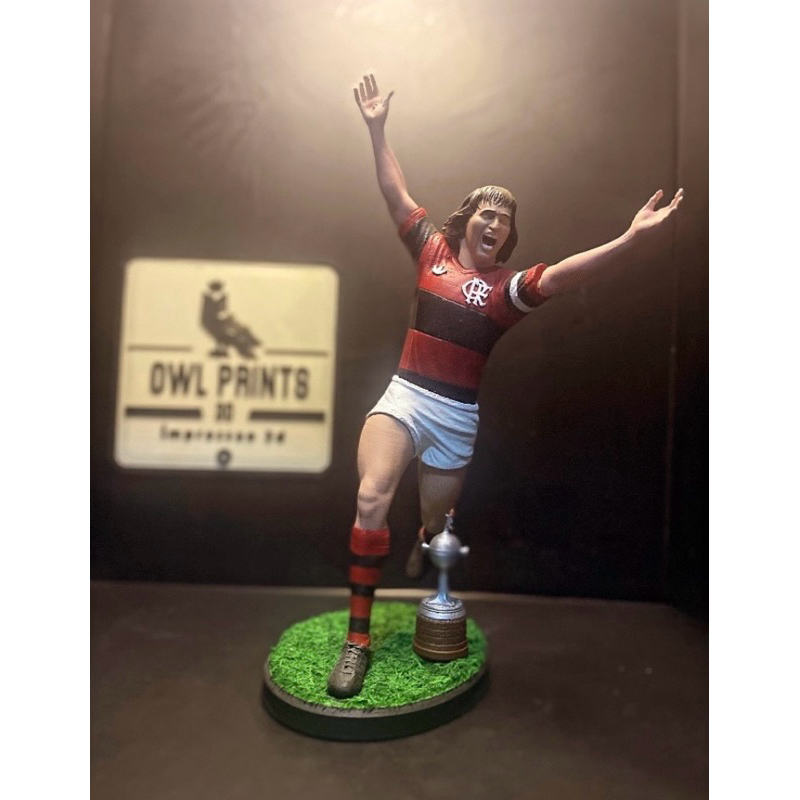 boneco jogador Zico Flamengooo | Shopee Brasil