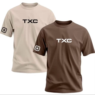 Kit 2 Camiseta Texana-Tx Básica Streetwear Rodeio Lançamento 100%Algodão Masculina (2-TX)