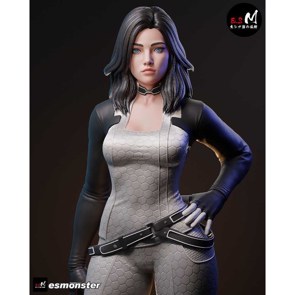 Miranda Lawson - Action Figure em Resina - Mass Effect 2