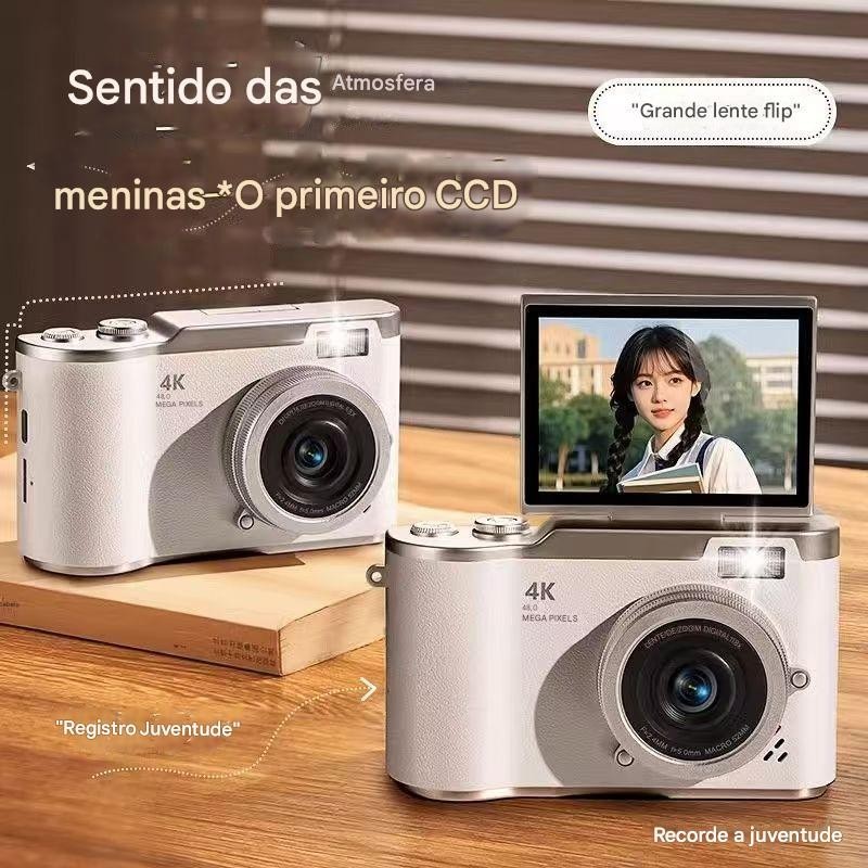 2025 Novo C8 produto Campus CCD 4k 8x HD câmera Digital estudante